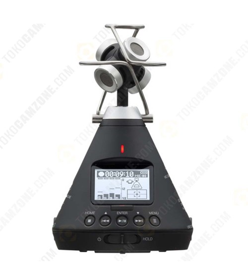 Zoom H3-VR Handy Audio Recorder with Built-In Ambisonics Mic Array 